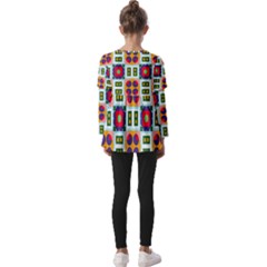Kids  V Neck Casual Top 