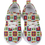 Shapes in shapes 2                                                              Kids  Velcro Strap Shoes