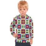 Shapes in shapes 2                                                              Kids  Hooded Pullover