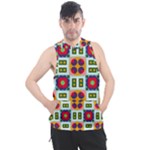 Shapes in shapes 2                                                               Men s Sleeveless Hoodie