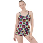 Shapes in shapes 2                                                                Boyleg Tankini Set