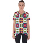 Shapes in shapes 2                                                                Cut Out Side Drop Tee