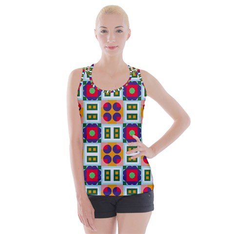Shapes in shapes 2                                                                Criss cross Back Tank Top from ArtsNow.com