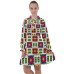 Shapes in shapes 2                                                                   All Frills Chiffon Dress