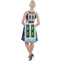 Knee Length Skater Dress 