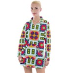 Shapes in shapes 2                                                                  Women s Hoodie Dress