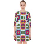 Shapes in shapes 2                                                               Smock Dress