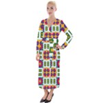 Shapes in shapes 2                                                                   Velvet Maxi Wrap Dress