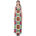 Shapes in shapes 2                                                                 Empire Waist Maxi Dress