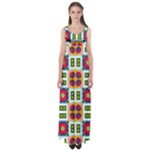 Shapes in shapes 2                                                                 Empire Waist Maxi Dress