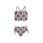 Shapes in shapes 2                                                                 Girls  Tankini Swimsuit