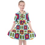 Shapes in shapes 2                                                              Kids  All Frills Chiffon Dress