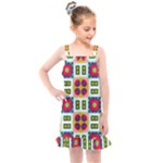 Shapes in shapes 2                                                              Kids  Overall Dress