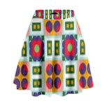 Shapes in shapes 2                                                                   High Waist Skirt