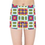 Shapes in shapes 2                                                                Kids  Skinny Shorts