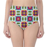 Shapes in shapes 2                                                                 High-Waist Bikini Bottoms