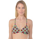 Shapes in shapes 2                                                                 Reversible Tri Bikini Top