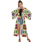 Shapes in shapes 2                                                              Maxi Kimono