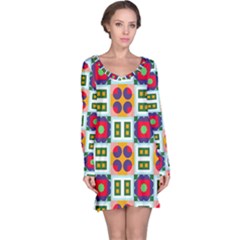 Long Sleeve Nightdress 