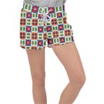 Shapes in shapes 2                                                              Women s Velour Lounge Shorts