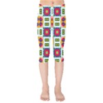 Shapes in shapes 2                                                                Kids  Capri Leggings