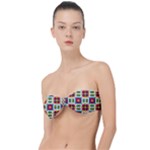 Shapes in shapes 2                                                               Classic Bandeau Bikini Top