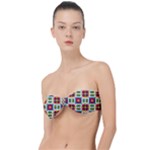 Shapes in shapes 2                                                               Classic Bandeau Bikini Top