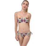 Shapes in shapes 2                                                              Twist Bandeau Bikini Set