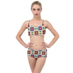 Shapes in shapes 2                                                               Layered Top Bikini Set