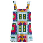 Shapes in shapes 2                                                               Kids  Layered Skirt Swimsuit