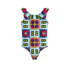 Kids  Frill Swimsuit 