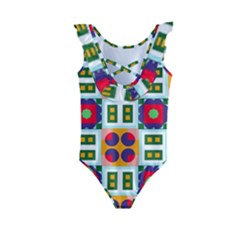 Kids  Frill Swimsuit 