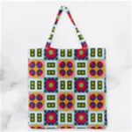 Shapes in shapes 2                                                                 Grocery Tote Bag