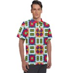 Shapes in shapes 2                                                        Men s Polo Tee