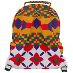 Rounded Multi Pocket Backpack 