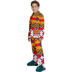 Kids  Long Sleeve Velvet Pajamas Set 