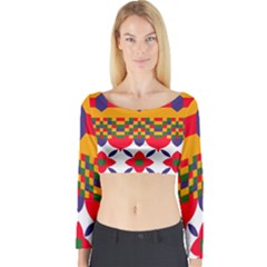 Long Sleeve Crop Top 