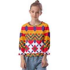 Kids  Cuff Sleeve Top 