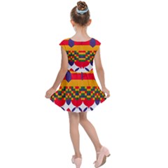 Kids  Cap Sleeve Dress 