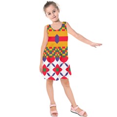 Kids  Sleeveless Dress 