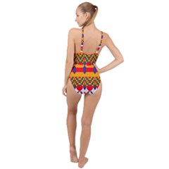 High Neck One Piece Swimsuit 