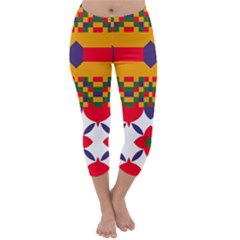 Capri Winter Leggings Front Capri Winter Leggings Front