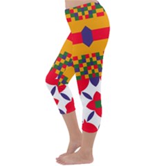 Capri Winter Leggings Back Capri Winter Leggings Back