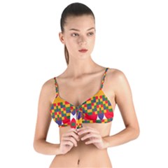 Tie Up Cut Bikini Top 