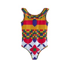 Kids  Frill Swimsuit 