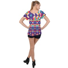 Ruffle Collar Chiffon Blouse 