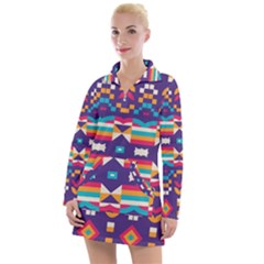 Women s Long Sleeve Casual Dress 
