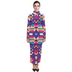 Turtleneck Maxi Dress 