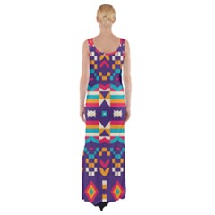 Thigh Split Maxi Dress 