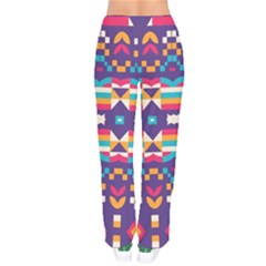 Women Velvet Drawstring Pants 